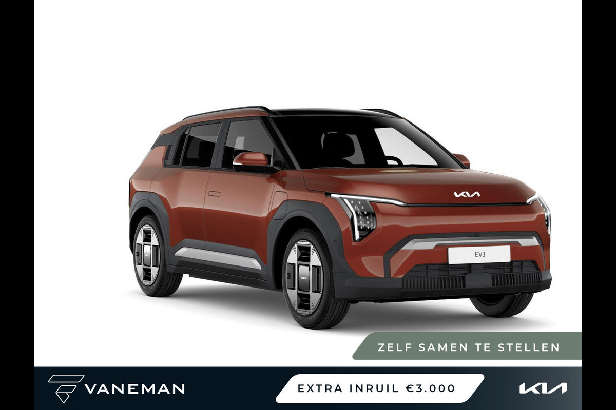 Kia EV3 Plus Advanced 58.3 kWh | Apple Carplay/Android Auto | Zelf samenstellen Kia EV3 Plus Advanced 58.3 kWh | Apple Carplay/Android Auto | Zelf samenstellen