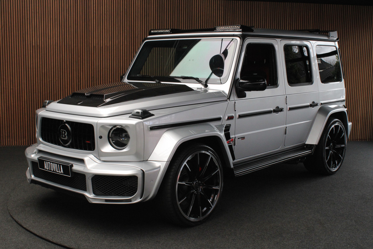 Mercedes-Benz G-Klasse 63 BRABUS 700 360 ACC Carbon 24'' PTS Sterrenhemel Panodak Massage Navi Leer Climate LM velgen Mercedes-Benz G-Klasse 63 BRABUS 700 360 ACC Carbon 24'' PTS Sterrenhemel Panodak Massage Navi Leer Climate LM velgen