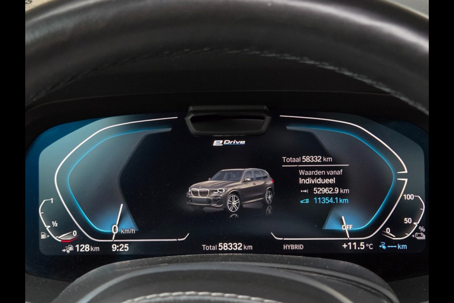 BMW X5 XDRIVE45E M SPORT I LASER I PANORAMA I 22 INCH I DRIVING PROFF.