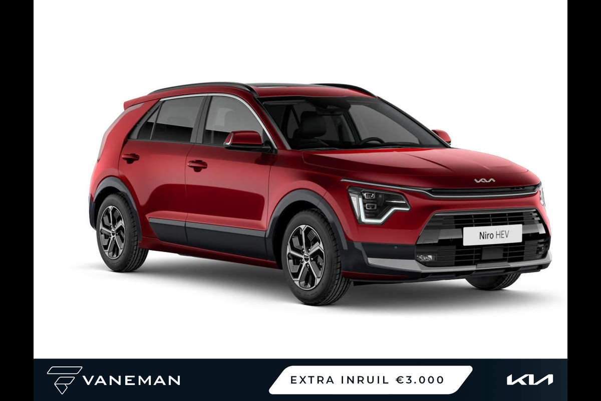Kia Niro 1.6 GDi Hybrid DynamicLine | Binnenkort leverbaar | Navigatiesysteem full map Kia Niro 1.6 GDi Hybrid DynamicLine | Binnenkort leverbaar | Navigatiesysteem full map