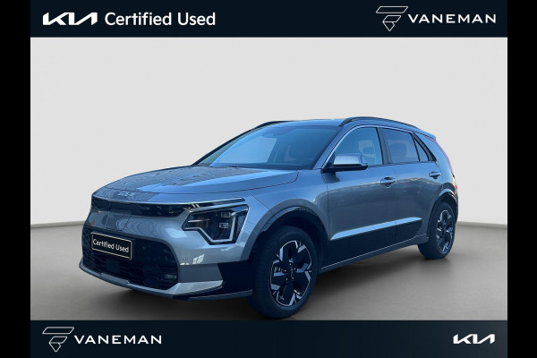 Kia Niro EV Edition Advanced 64.8 kWh Automaat | Leder | Navi | Clima | Stoel- en stuurverwarming | LMV |