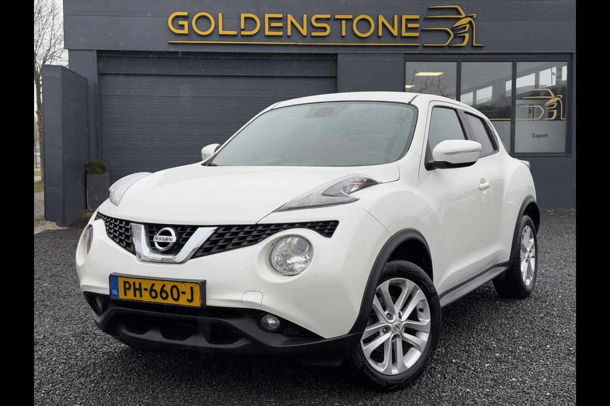 Nissan Juke 1.2 DIG-T S/S N-Connecta 1e Eigenaar,Navi,Clima,Cruise,Camera,Trekhaak,Dealer Onderhouden,N.A.P,116pk,6 Bak,Nieuwe Apk bij Aflevering Nissan Juke 1.2 DIG-T S/S N-Connecta 1e Eigenaar,Navi,Clima,Cruise,Camera,Trekhaak,Dealer Onderhouden,N.A.P,116pk,6 Bak,Nieuwe Apk bij Aflevering