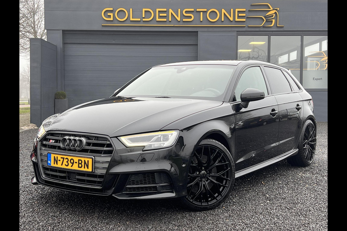 Audi A3 Sportback 2.0 TFSI S3 quattro Pro Line Plus Navi,Schuifdak,Virtual Cockpit,Camera,Clima,19" LM Velgen,Dealer Onderhouden,APK tot 10-2025 Audi A3 Sportback 2.0 TFSI S3 quattro Pro Line Plus Navi,Schuifdak,Virtual Cockpit,Camera,Clima,19" LM Velgen,Dealer Onderhouden,APK tot 10-2025