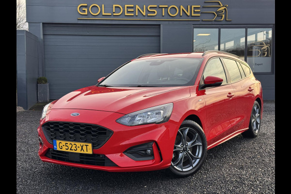 Ford FOCUS Wagon 1.0 EcoBoost ST Line Business 1e Eigenaar,Navi,Clima,Cruise,PDC V+A,125pk,6 Bak,N.A.P,Nieuwe Apk bij Aflevering