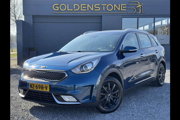 Kia Niro 1.6 GDi Hybrid First Edition 2e Eigenaar,Navi,Camera,Trekhaak,Halfleder,Pdc,Clima,Cruise,Lmv,Delaer onderhouden,Nieuwe Apk bij Aflevering