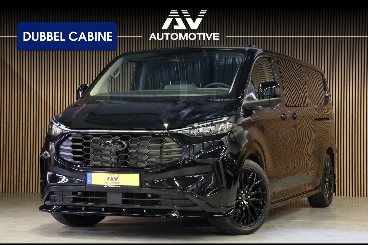 Ford Transit Custom 300 2.0 TDCI 170PK L2H1 DC LIMITED | L+R Schuifdeur | Dubbel Cabine | ACC | Blind Spot | Navigatie | Camera | CarPlay | Lane Ass Raptor Edition | Trekhaak | 6-Zitter | Verlengde fabrieksgarantie tot 09-2029 Ford Transit Custom 300 2.0 TDCI 170PK L2H1 DC LIMITED | L+R Schuifdeur | Dubbel Cabine | ACC | Blind Spot | Navigatie | Camera | CarPlay | Lane Ass Raptor Edition | Trekhaak | 6-Zitter | Verlengde fabrieksgarantie tot 09-2029