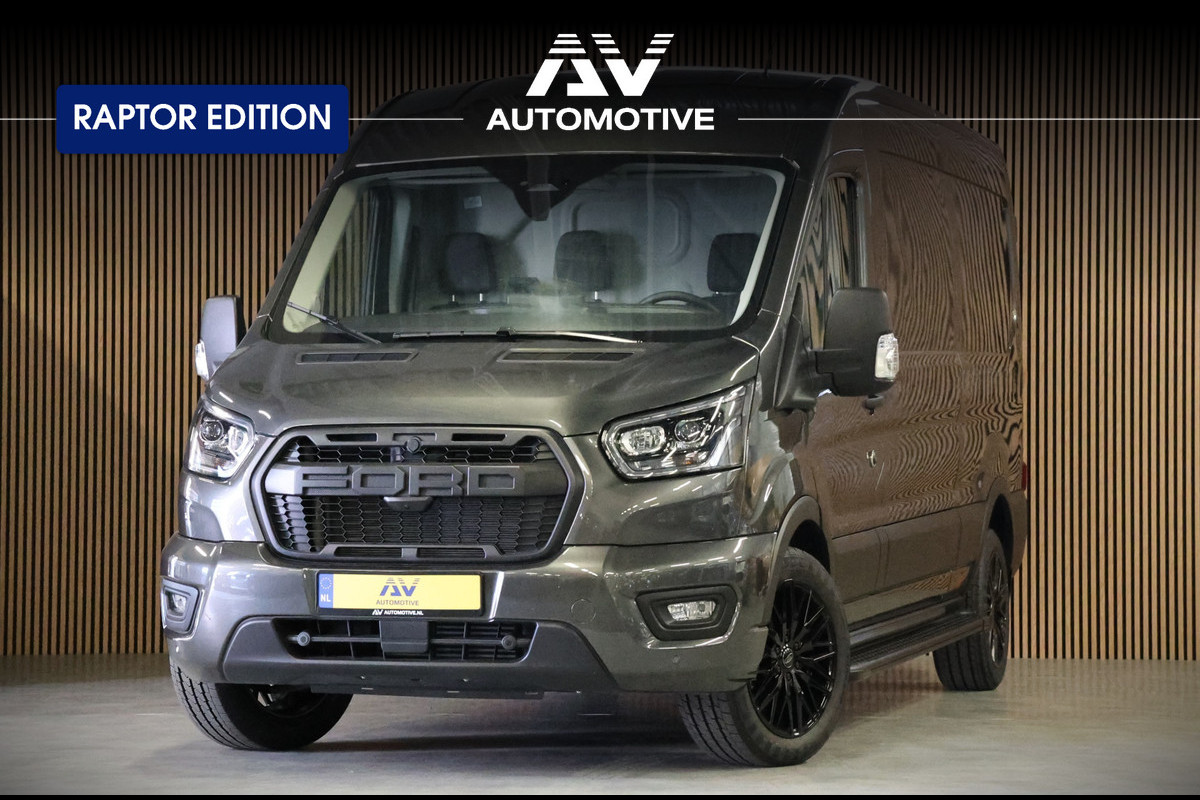 Ford Transit 350 2.0 TDCI L3H2 165PK AUT Limited | Raptor Edition | 360 Camera | ACC | Navigatie | Bi-Xenon | Lane assist | BLIS | CarPlay | Trekhaak | 3-Zitter| Facelift model MY2025 Ford Transit 350 2.0 TDCI L3H2 165PK AUT Limited | Raptor Edition | 360 Camera | ACC | Navigatie | Bi-Xenon | Lane assist | BLIS | CarPlay | Trekhaak | 3-Zitter| Facelift model MY2025