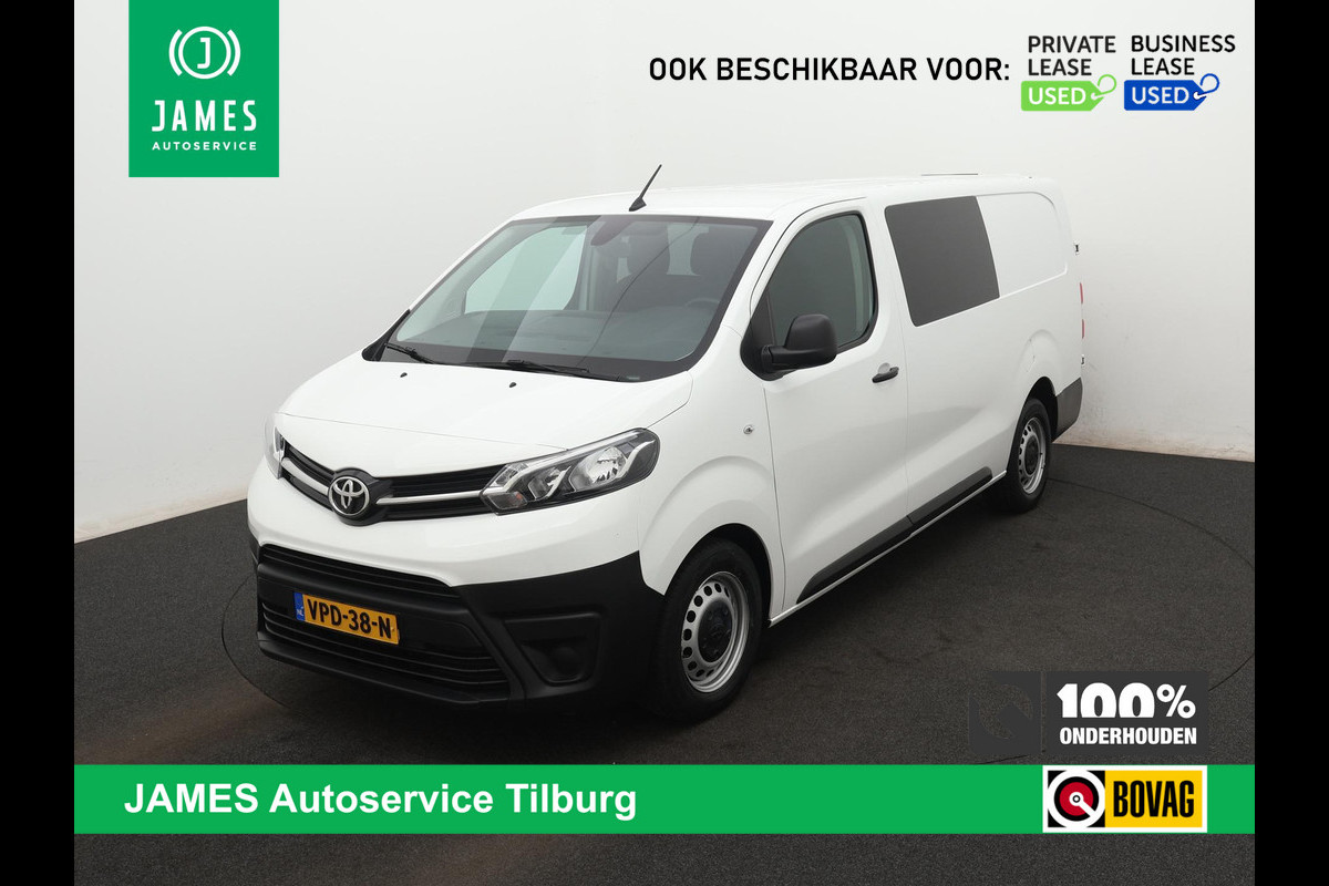 Toyota ProAce Worker 2.0 D-4D Live DC 6-zits CRUISE NAVI PRIVACY-GLASS TREKHAAK Toyota ProAce Worker 2.0 D-4D Live DC 6-zits CRUISE NAVI PRIVACY-GLASS TREKHAAK