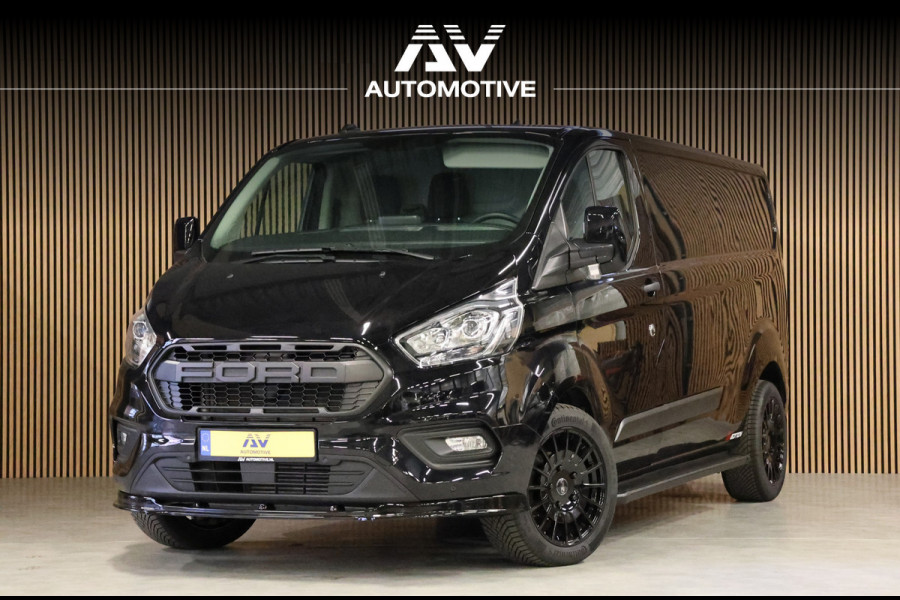 Ford Transit Custom 300 2.0 TDCI L2H1 Raptor Edition | 6.500 KM | BPM VRIJ | CarPlay | Lane Assist | DAB | Cruise control | PDC V+A | 3-Zitter | Betimmering | Nieuwe APK | Fabrieksgarantie