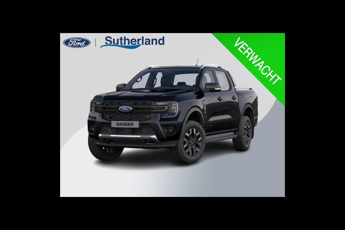 Ford Ranger 2.3 PHEV Wildtrak Double Cab 281pk | 5 persoons! | Technology Pack Plus Trailer | Cargo Area Pack | Power Rollertop | Prijs excl. BTW incl. BPM | laadkabel mode 3 16A Ford Ranger 2.3 PHEV Wildtrak Double Cab 281pk | 5 persoons! | Technology Pack Plus Trailer | Cargo Area Pack | Power Rollertop | Prijs excl. BTW incl. BPM | laadkabel mode 3 16A