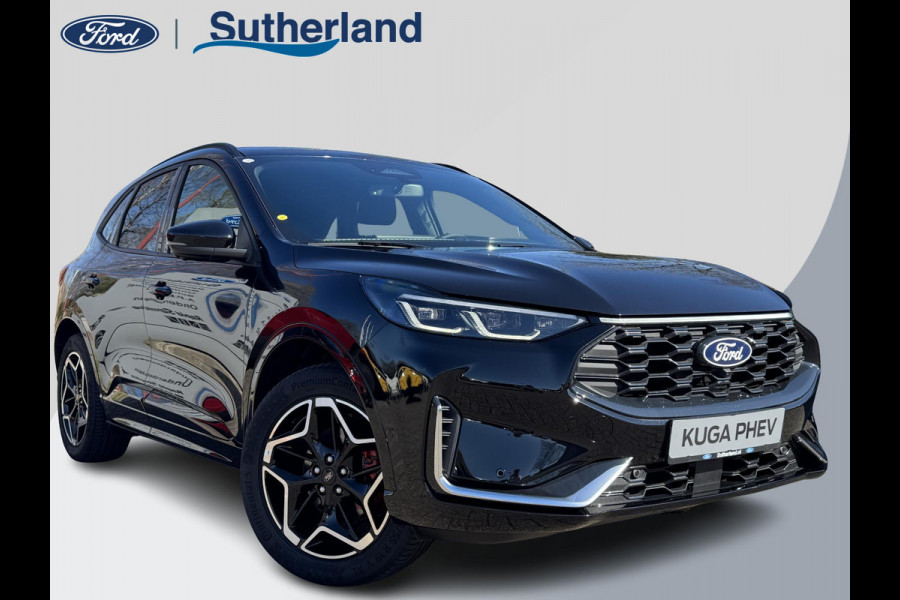 Ford Kuga 2.5 PHEV ST-Line X | Panoramadak + Technology Pack + Winter Pack + Wegklapbare trekhaak + 19 inch lichtmetalen velgen | Agate black | 2.100 kg trekgewicht | Prijs incl. 4.000 EU Ford voordeel