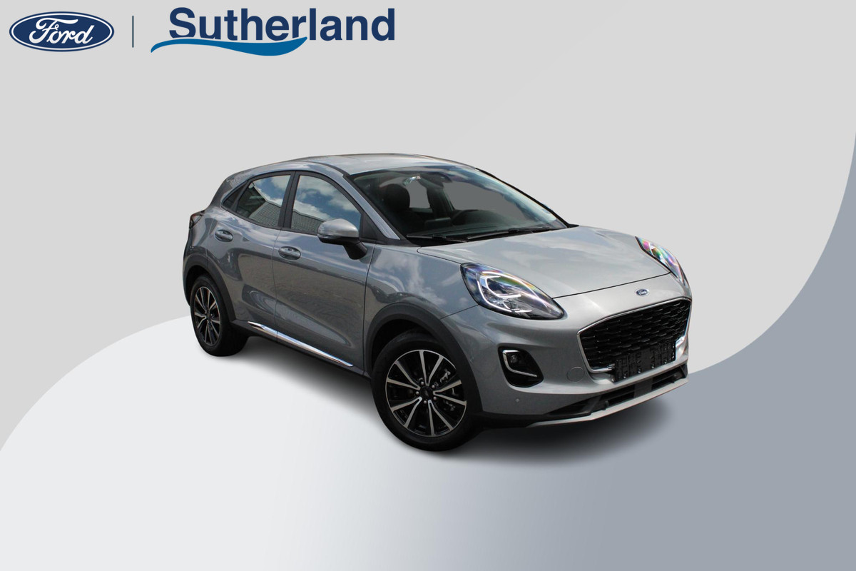 Ford Puma 1.0 EcoBoost Hybrid Titanium 125pk | Driver Assistance Pack | Adaptieve Cruise | Winterpack | Elek. Achterklep | Verlengde fabrieksgarantie tot 01-2028 Ford Puma 1.0 EcoBoost Hybrid Titanium 125pk | Driver Assistance Pack | Adaptieve Cruise | Winterpack | Elek. Achterklep | Verlengde fabrieksgarantie tot 01-2028