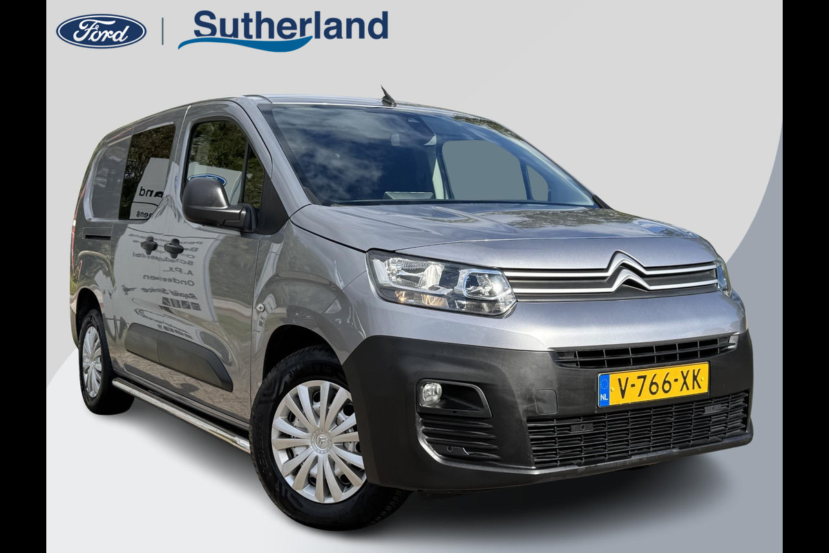 Citroën Berlingo 1.5 BlueHDI Worker XL 130pk SCI Automaat | Achteruitrijcamera | 3 zits | Apple Carplay / Android auto | Airco Citroën Berlingo 1.5 BlueHDI Worker XL 130pk SCI Automaat | Achteruitrijcamera | 3 zits | Apple Carplay / Android auto | Airco