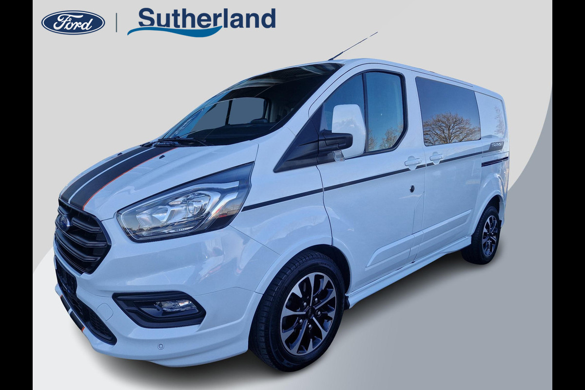 Ford Transit Custom 310 2.0 TDCi EcoBlue 310 L1 Sport Dubbele Cabine | 170pk Automaat | DC | Achteruitrijcamera | 2 schuifdeuren | Stoelverwarming | Zeer netjes! Ford Transit Custom 310 2.0 TDCi EcoBlue 310 L1 Sport Dubbele Cabine | 170pk Automaat | DC | Achteruitrijcamera | 2 schuifdeuren | Stoelverwarming | Zeer netjes!