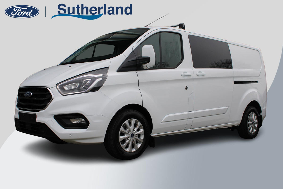 Ford Transit Custom 340 2.0 TDCI L2H1 Limted | 170pk Automaat | Dubbele Cabine | DC | Dubbele Schuifdeur incl. privacy glass | Standkachel | Stoelverwarming | Xenon Koplampen | Trekhaak | Camera Ford Transit Custom 340 2.0 TDCI L2H1 Limted | 170pk Automaat | Dubbele Cabine | DC | Dubbele Schuifdeur incl. privacy glass | Standkachel | Stoelverwarming | Xenon Koplampen | Trekhaak | Camera