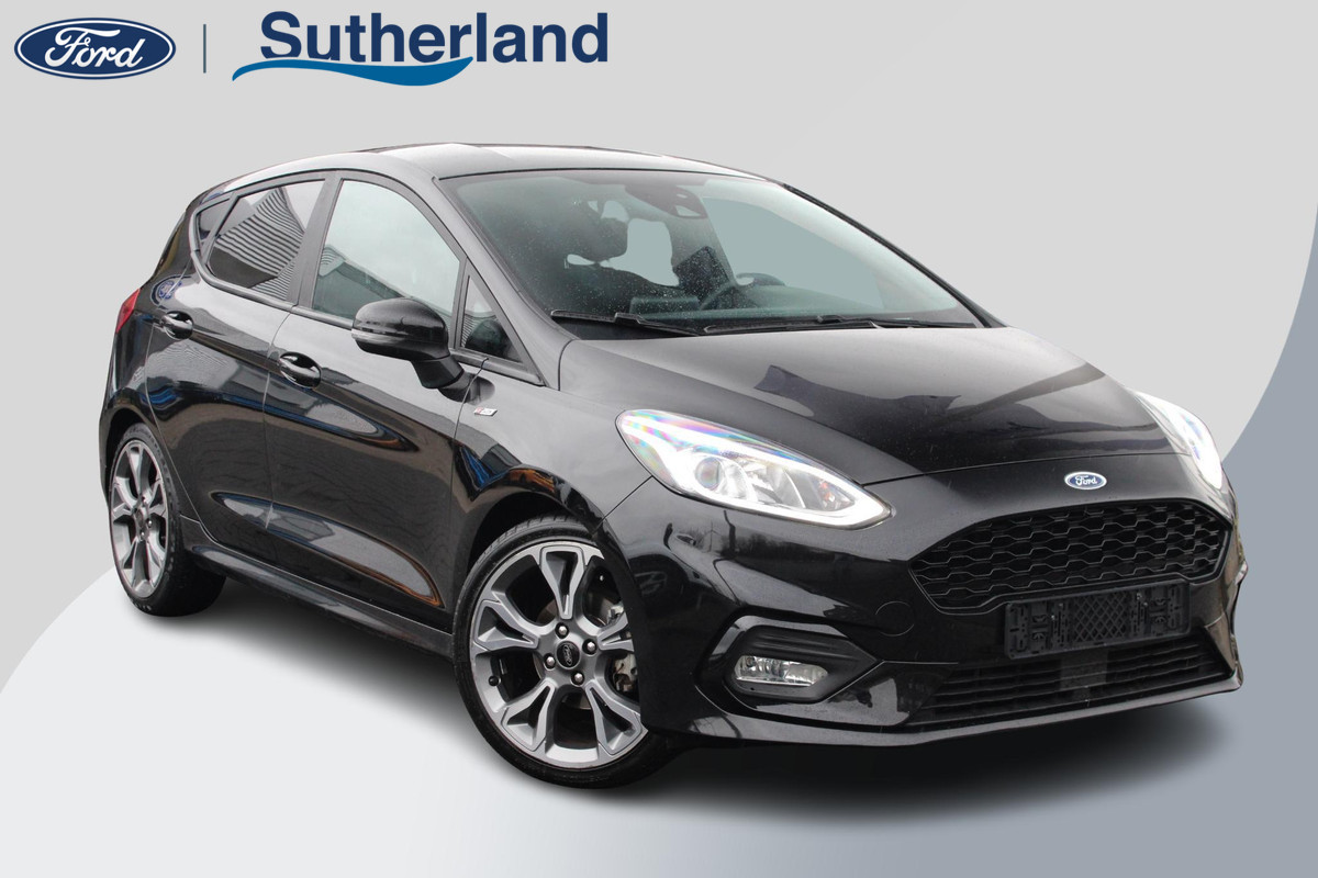 Ford Fiesta 1.0 EcoBoost ST-Line | 18 inch | Privacy Glass | Scherm met Carplay/Android Auto | Parkeersensoren Ford Fiesta 1.0 EcoBoost ST-Line | 18 inch | Privacy Glass | Scherm met Carplay/Android Auto | Parkeersensoren