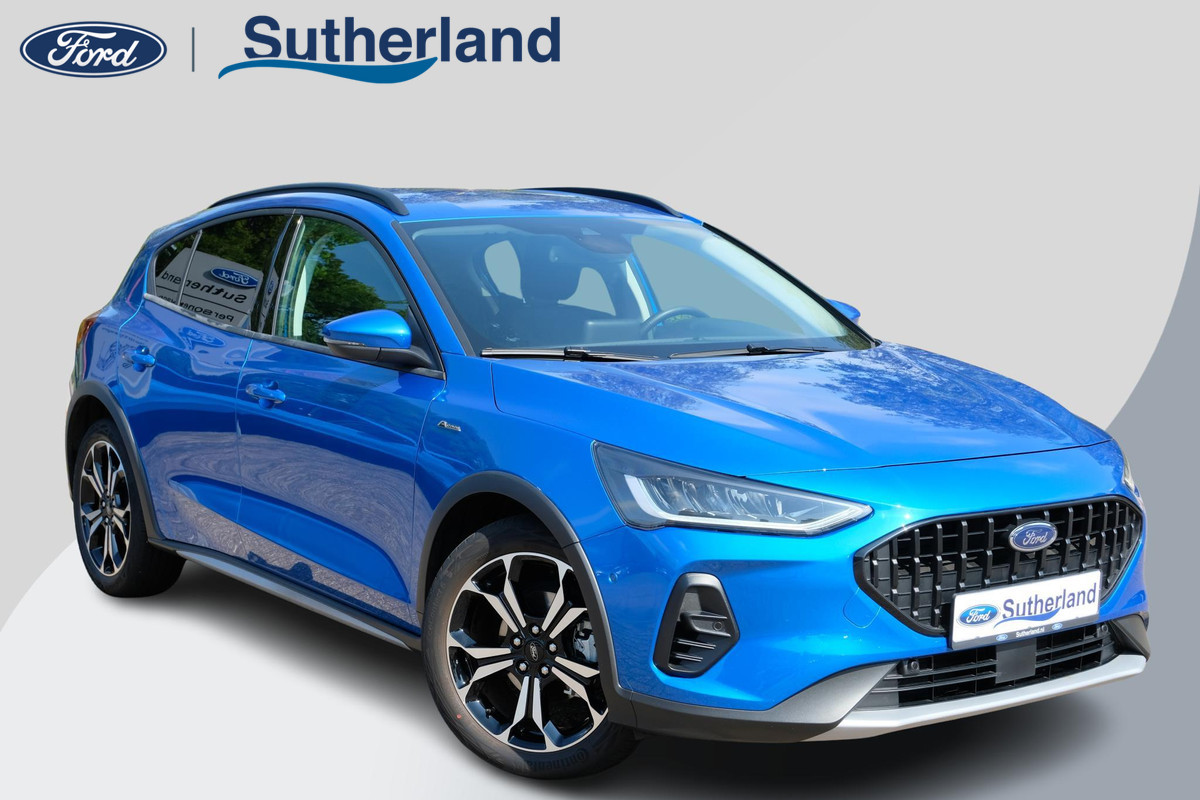 Ford Focus 1.0 EcoBoost Hybrid Active X 155pk Adaptieve Cruise | LED | Navigatie | Achteruitrijcamera | Climate control | 18 inch | Apple Carplay Ford Focus 1.0 EcoBoost Hybrid Active X 155pk Adaptieve Cruise | LED | Navigatie | Achteruitrijcamera | Climate control | 18 inch | Apple Carplay