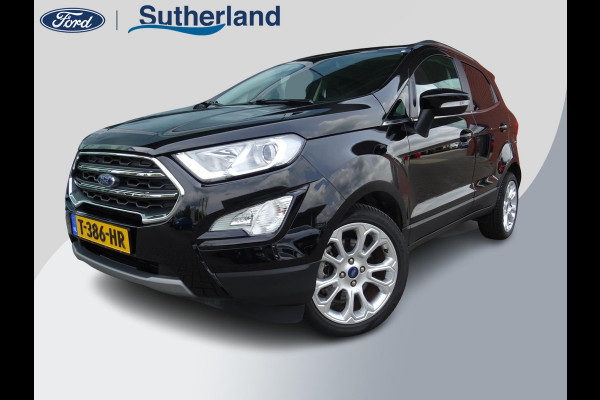 Ford EcoSport 1.0 EcoBoost 125 PK Titanium | Privacy Glass | 17 Inch Lichtmetalen Velgen | Climate Control | Cruise Control | Apple Carplay | Android Auto