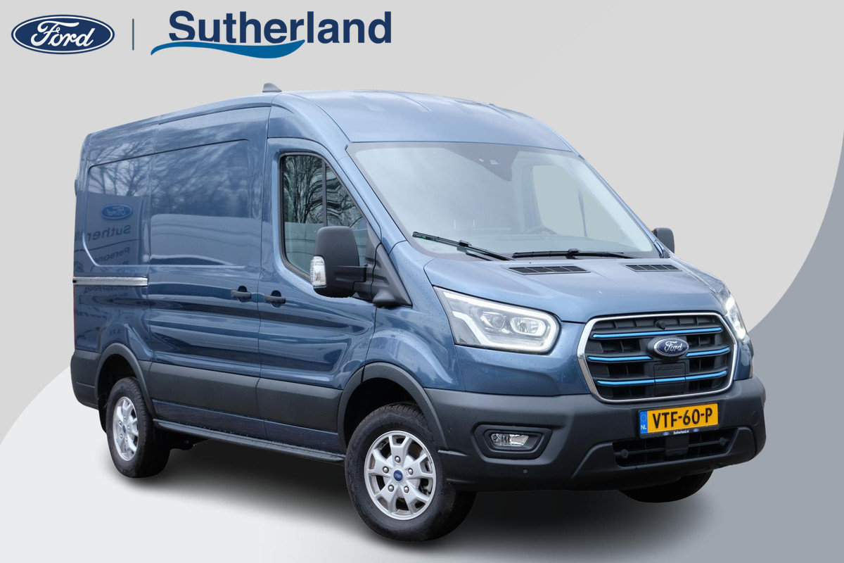 Ford E-Transit 350 L2H2 Trend 68 kWh Ford E-Transit 350 68kWh L2H2 Trend | Adaptieve cruise | Bi-Xenon | Onboard Powerstation | SYNC 4 Navigatie | Achteruitrijcamera | Keyless entry | Verlengde fabrieksgarantie tot 04-2026 Ford E-Transit 350 L2H2 Trend 68 kWh Ford E-Transit 350 68kWh L2H2 Trend | Adaptieve cruise | Bi-Xenon | Onboard Powerstation | SYNC 4 Navigatie | Achteruitrijcamera | Keyless entry | Verlengde fabrieksgarantie tot 04-2026