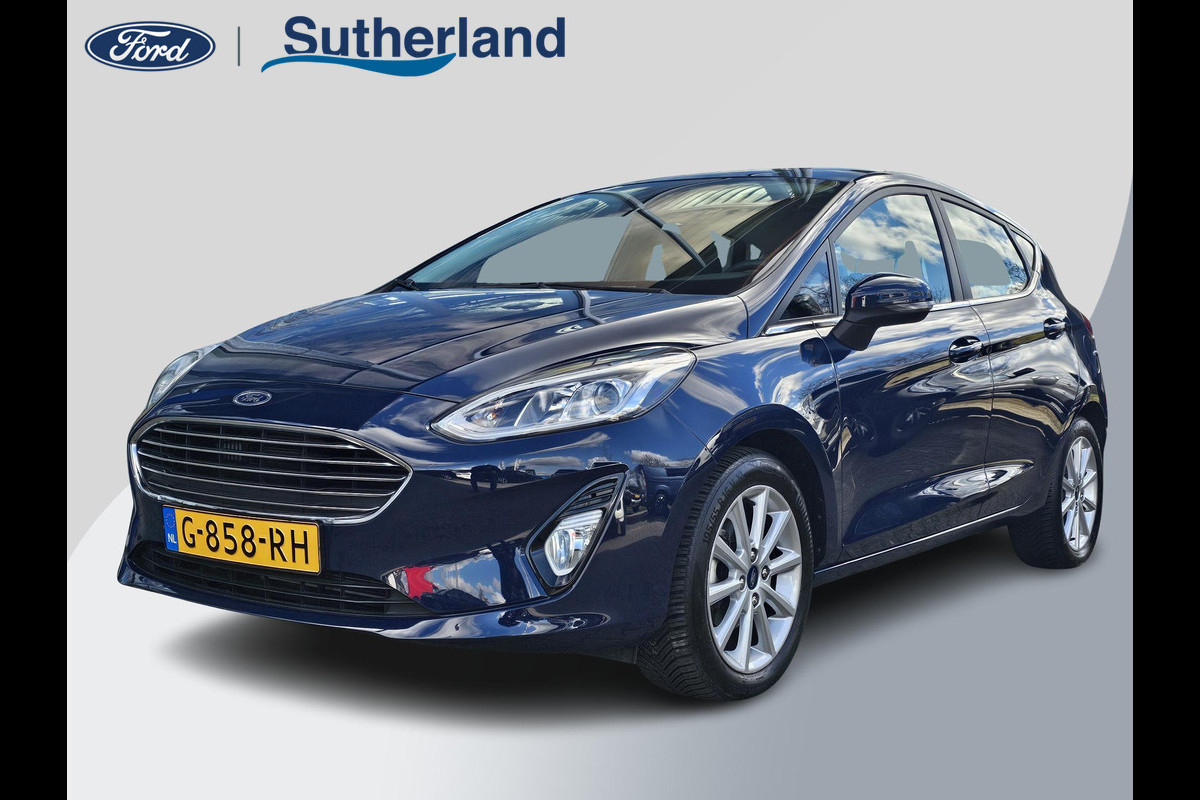 Ford Fiesta 1.0 EcoBoost Titanium | Automaat | Apple carplay/Android auto | Cruise control | Climate control | Lane assist Ford Fiesta 1.0 EcoBoost Titanium | Automaat | Apple carplay/Android auto | Cruise control | Climate control | Lane assist