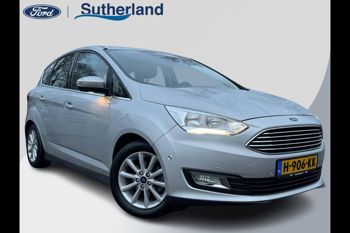 Ford C-MAX 1.0 Ecoboost Titanium 125pk Trekhaak | Climate control | Voorruit verwarming | Cruise Control Camera | PDC V +A Ford C-MAX 1.0 Ecoboost Titanium 125pk Trekhaak | Climate control | Voorruit verwarming | Cruise Control Camera | PDC V +A