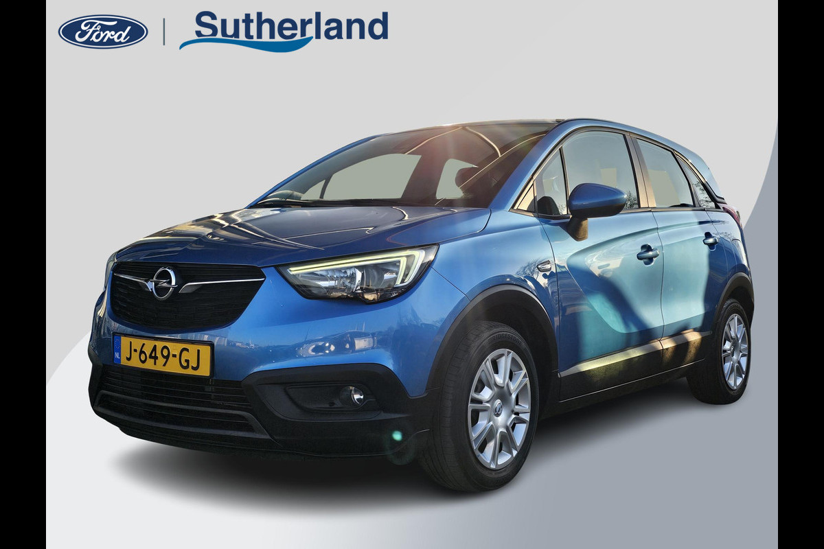 Opel Crossland X 1.2 Edition |Trekhaak | Cruise control | Bluetooth | Airco | Multifunctioneel stuurwiel | Lane assist | Led dagrijverlichting Opel Crossland X 1.2 Edition |Trekhaak | Cruise control | Bluetooth | Airco | Multifunctioneel stuurwiel | Lane assist | Led dagrijverlichting