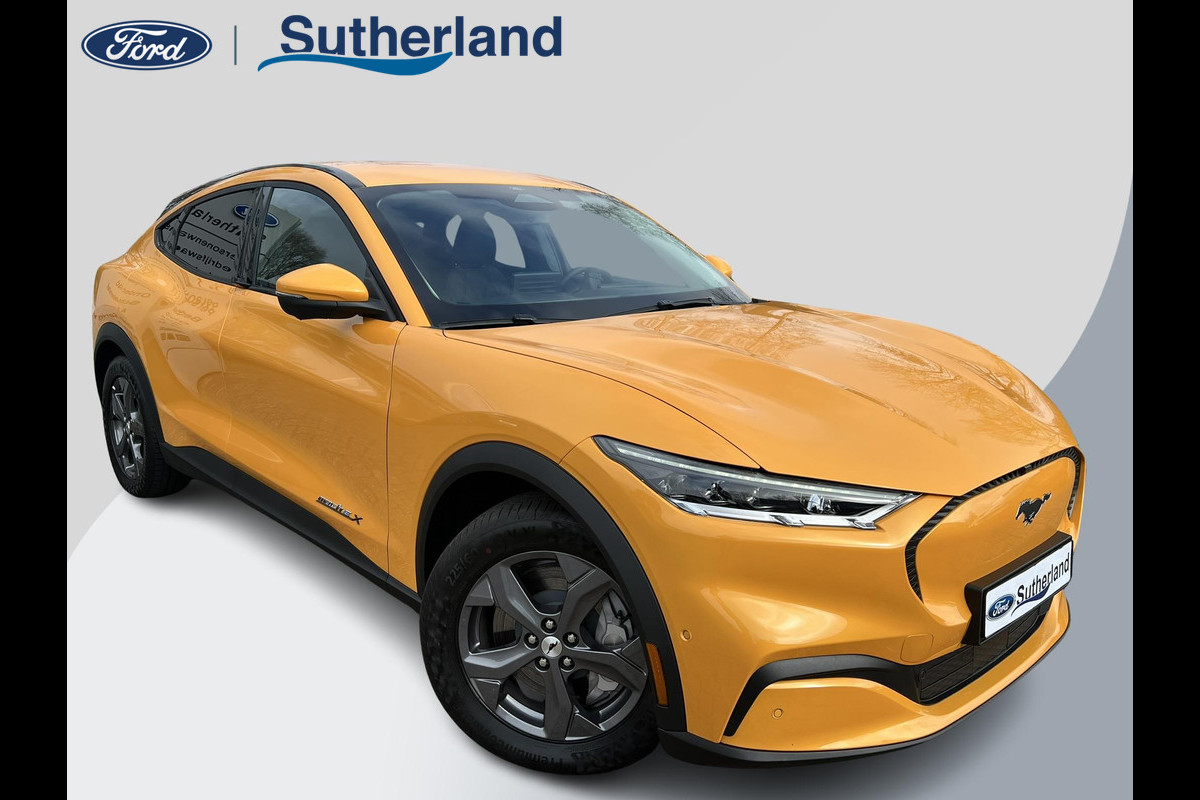 Ford Mustang Mach-E Extended RWD 98 kWh 267pk | Technology Pack | Cyber Orange | DAB + | Bang & Olufsen | Adaptieve cruise control | Lane assist | Incl 9.300,- voordeel!