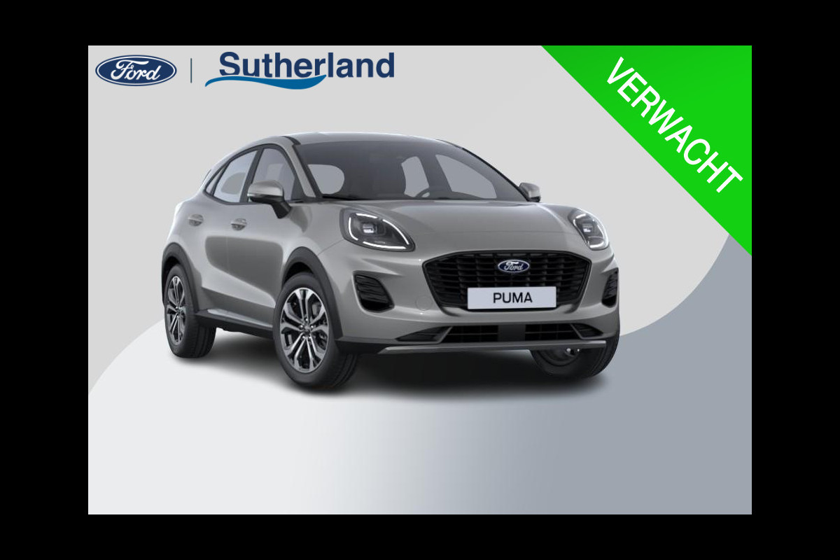 Ford Puma 1.0 EcoBoost Hybrid Titanium 125pk | Winter Pack | Comfort Pack | Driver Assistance Pack | All Weather banden Ford Puma 1.0 EcoBoost Hybrid Titanium 125pk | Winter Pack | Comfort Pack | Driver Assistance Pack | All Weather banden