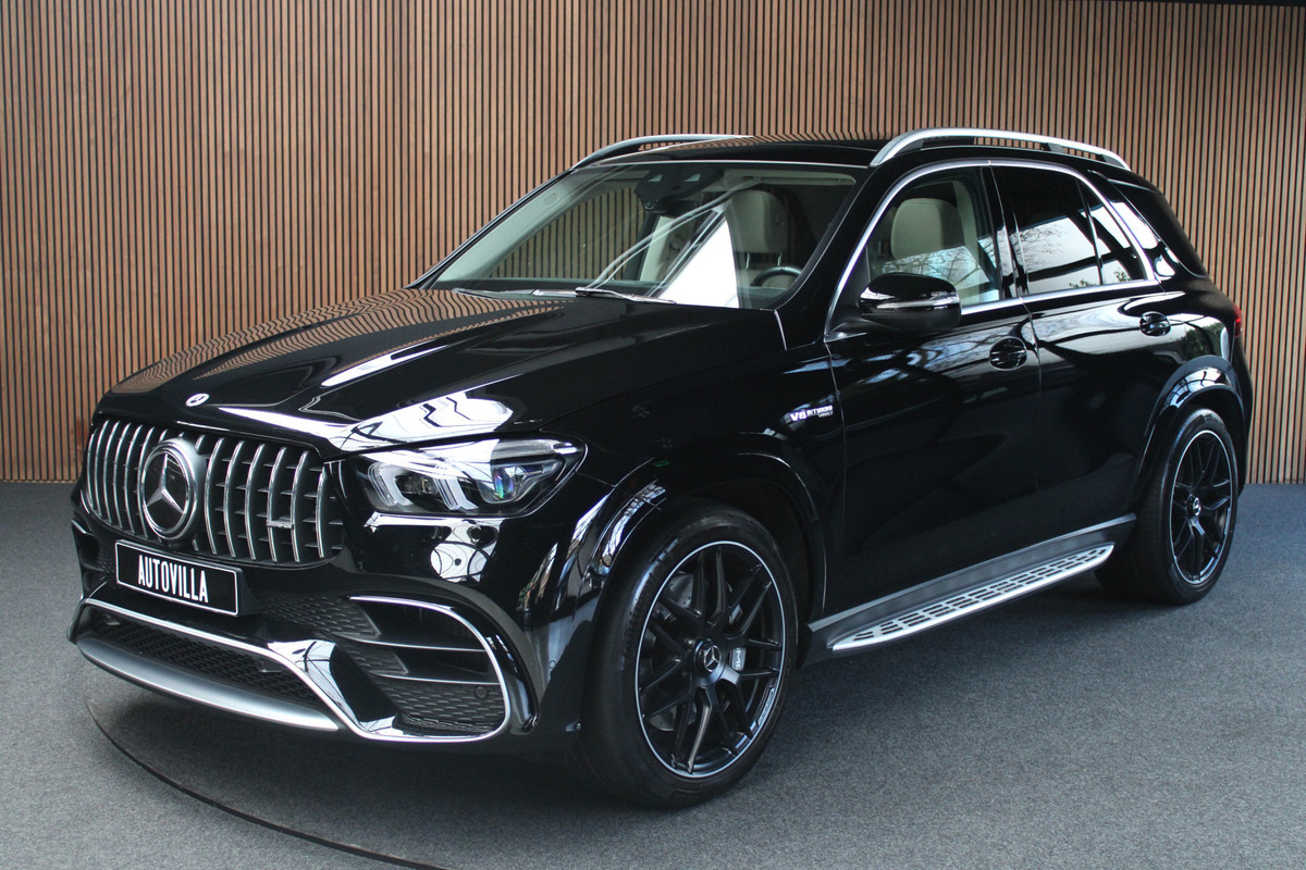 Mercedes-Benz GLE AMG 63 4M+ 360 ACC 22'' Panodak HUD Matrix Elektr. trekhaak Leer Climate voor & achter Memory Stoelventilatie Stoelverwarming PTS Carplay Burmester Navi Elektr. achterklep Elektr. stuurkolom Keyless entry Ambient Mercedes-Benz GLE AMG 63 4M+ 360 ACC 22'' Panodak HUD Matrix Elektr. trekhaak Leer Climate voor & achter Memory Stoelventilatie Stoelverwarming PTS Carplay Burmester Navi Elektr. achterklep Elektr. stuurkolom Keyless entry Ambient