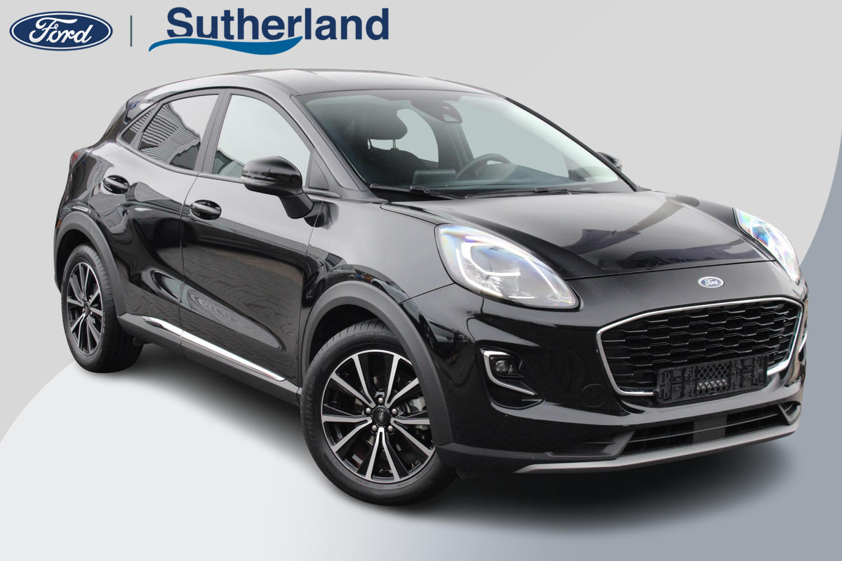 Ford Puma 1.0 EcoBoost Hybrid Titanium | Winter Pack | Navigatie | Cruise control | Parkeersensoren | Privacy glass Ford Puma 1.0 EcoBoost Hybrid Titanium | Winter Pack | Navigatie | Cruise control | Parkeersensoren | Privacy glass