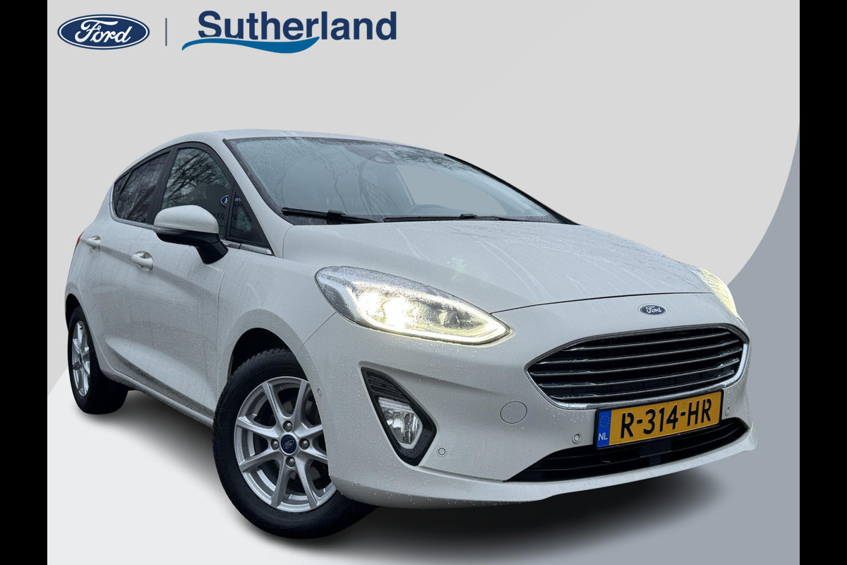 Ford Fiesta 1.0 EcoBoost Titanium 100pk Achteruitrijcamera | Adaptieve Cruise | Navigatie | Matrix LED Koplampen | Winterpack Ford Fiesta 1.0 EcoBoost Titanium 100pk Achteruitrijcamera | Adaptieve Cruise | Navigatie | Matrix LED Koplampen | Winterpack