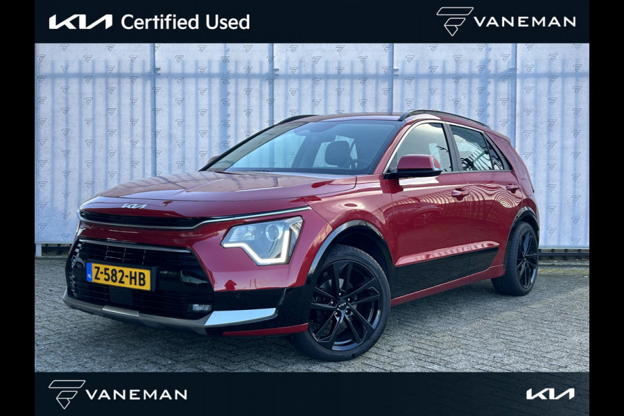 Kia Niro 1.6 GDi Hybrid DynamicLine Automaat | Navi | Key-Less | Apple Carplay & Android Auto | Camera | Cruise | H-Leder |