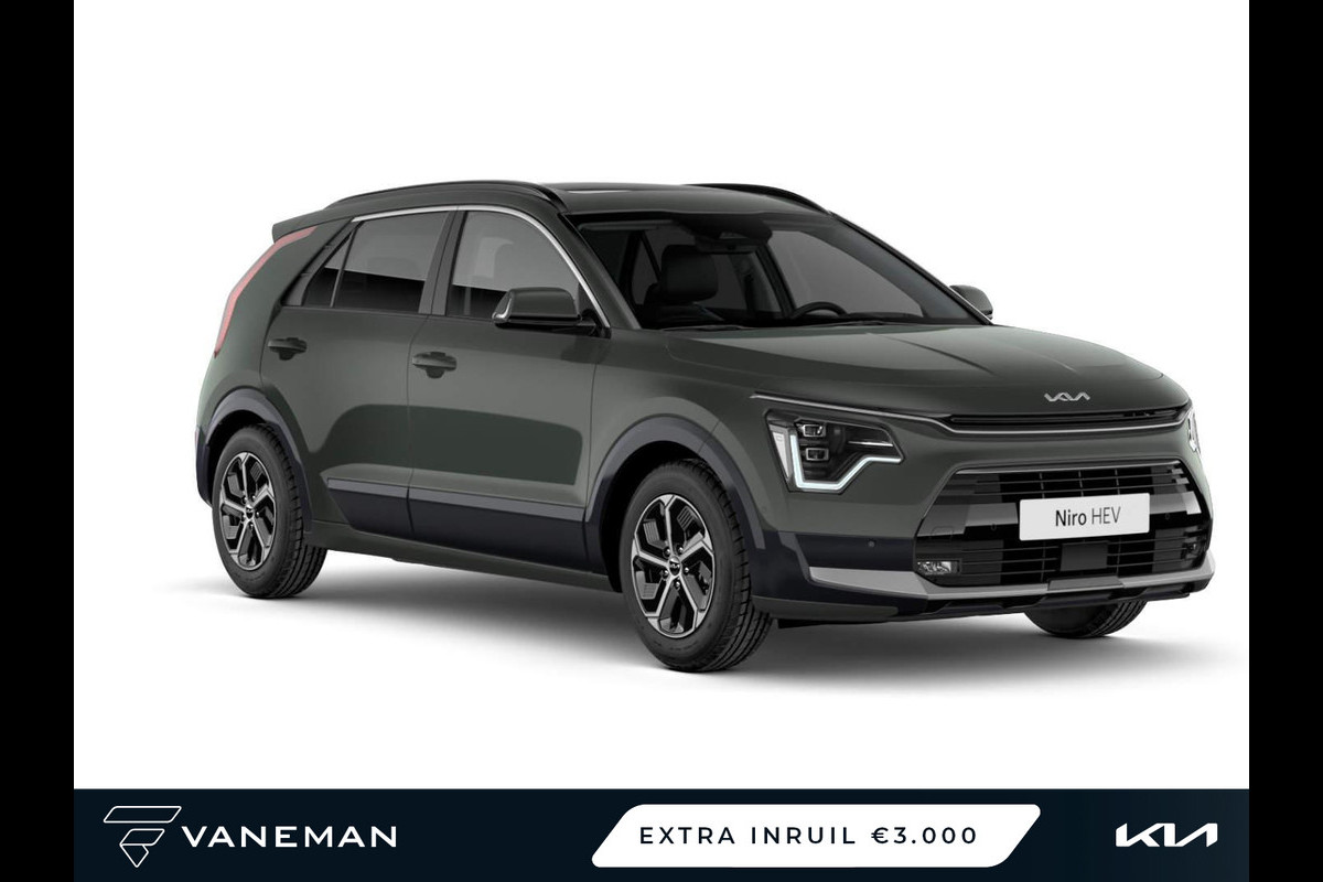 Kia Niro 1.6 GDi Hybrid DynamicPlusLine | Head-up display | Airco (automatisch) Kia Niro 1.6 GDi Hybrid DynamicPlusLine | Head-up display | Airco (automatisch)