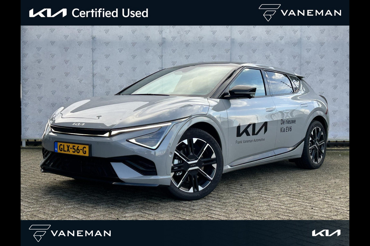 Kia Ev6 GT Line 84 kWh Automaat | Pano | HUD | MeridianSound | 360-Camera | Alcantara/Leder | Memory Seats | Stoelverkoeling | Apple Carplay & Android Auto | Kia Ev6 GT Line 84 kWh Automaat | Pano | HUD | MeridianSound | 360-Camera | Alcantara/Leder | Memory Seats | Stoelverkoeling | Apple Carplay & Android Auto |