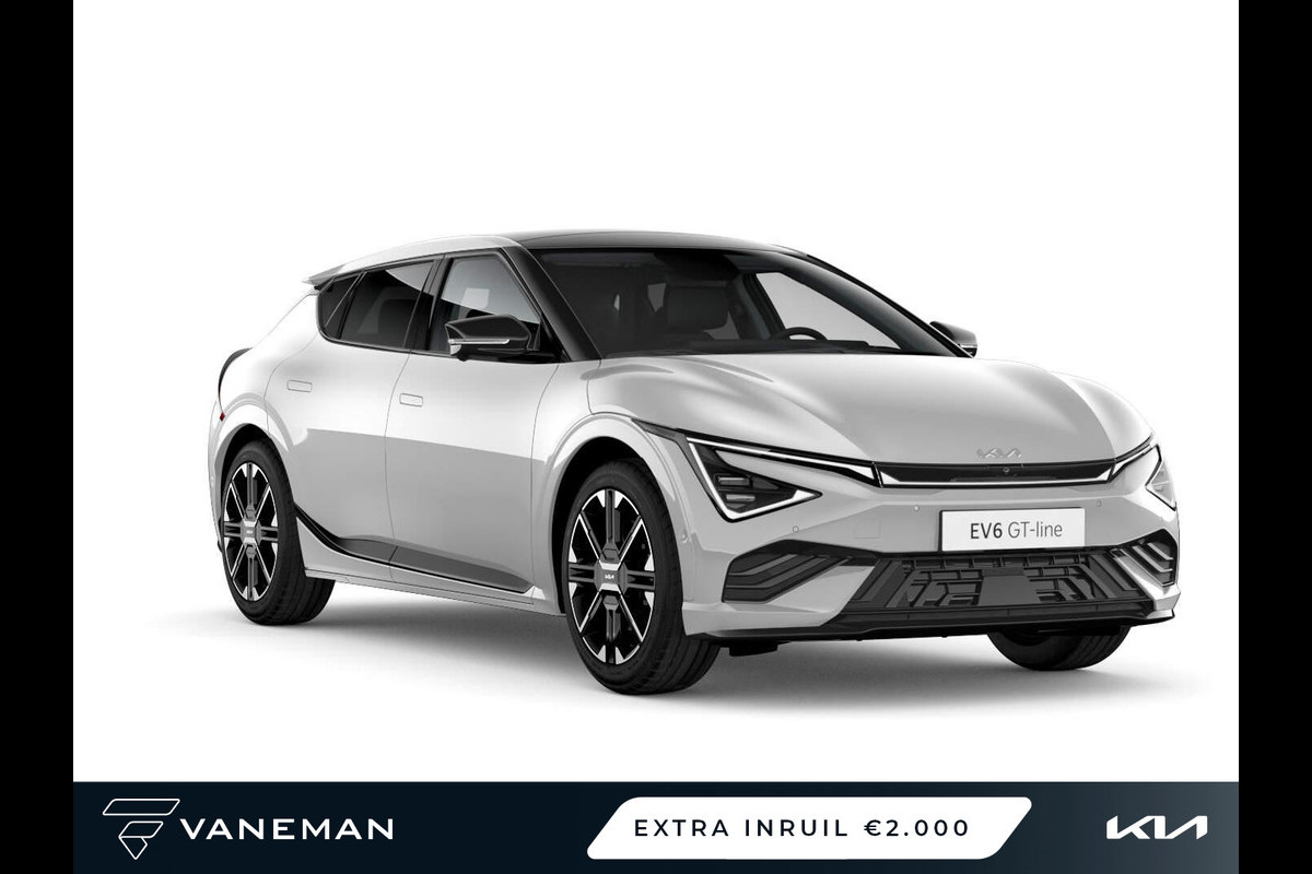 Kia Ev6 GT-Line 84 kWh | Autonomous Emergency Braking | Sfeerverlichting | Panoramadak Kia Ev6 GT-Line 84 kWh | Autonomous Emergency Braking | Sfeerverlichting | Panoramadak