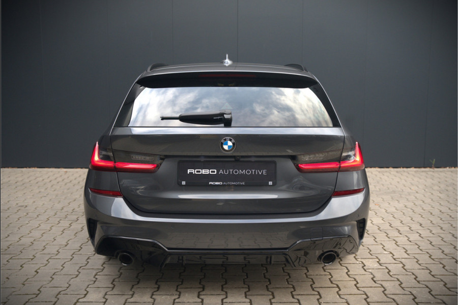 BMW 3 Serie Touring 330e xDrive High Executive M Sport | M Performance | Panoramadak | Harman Kardon | 360° Camera | Assisted Driving | Head Up Display | Stoelverwarming | Stuurverwarming | Apple Carplay | Navigatie | Adaptive Cruise Control | Am