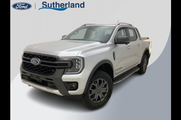 Ford Ranger 3.0 V6 Wildtrak Double Cab EcoBlue 241pk!! | 2-zits|  BPM vrij | Rollertop | Trekhaak | Technology Pack | Uniek in Nederland | Verlengde fabrieksgarantie tot 03-2028