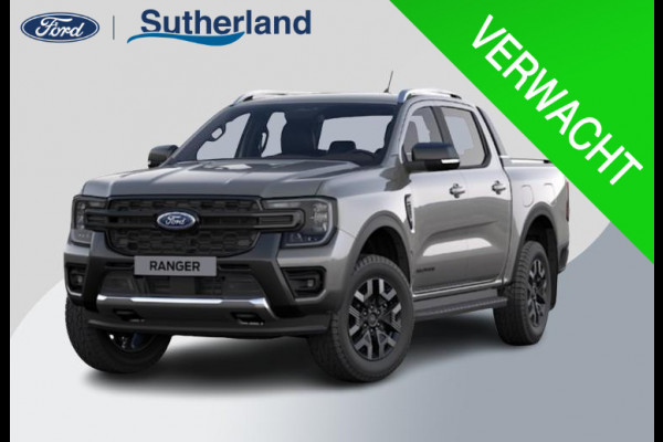 Ford Ranger 2.3 PHEV Wildtrak Double Cab 281pk | 5 persoons! | Technology Pack Plus Trailer | Cargo Area Pack | Power Rollertop | Prijs excl. BTW incl. BPM | laadkabel mode 3 16A