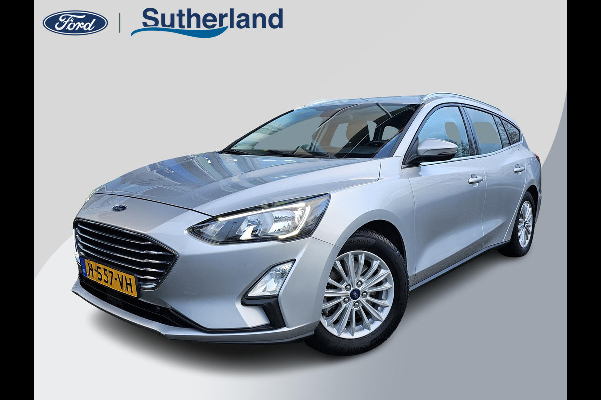 Ford Focus Wagon 1.0 EcoBoost 125 PK Titanium Business 125pk | Winterpack | Navigatie | Cruise control | Reservewiel | Apple carplay / Android auto | DAB Ford Focus Wagon 1.0 EcoBoost 125 PK Titanium Business 125pk | Winterpack | Navigatie | Cruise control | Reservewiel | Apple carplay / Android auto | DAB