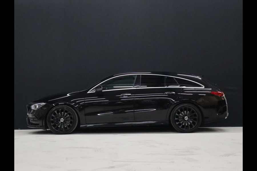Mercedes-Benz CLA-Klasse Shooting Brake 250 AMG Sport [SFEERVERLICHTING, APPLE CARPLAY, CAMERA, TREKHAAK, VOL LEDER, STOELVERWARMING, PDC V+A, CRUISE, NIEUWSTAAT]