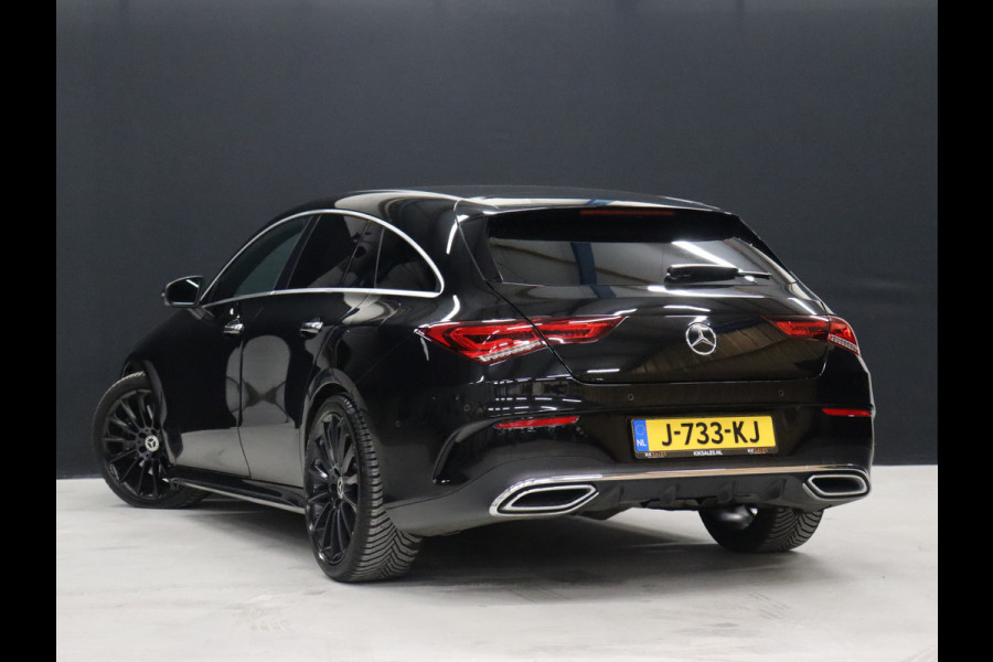 Mercedes-Benz CLA-Klasse Shooting Brake 250 AMG Sport [SFEERVERLICHTING, APPLE CARPLAY, CAMERA, TREKHAAK, VOL LEDER, STOELVERWARMING, PDC V+A, CRUISE, NIEUWSTAAT]