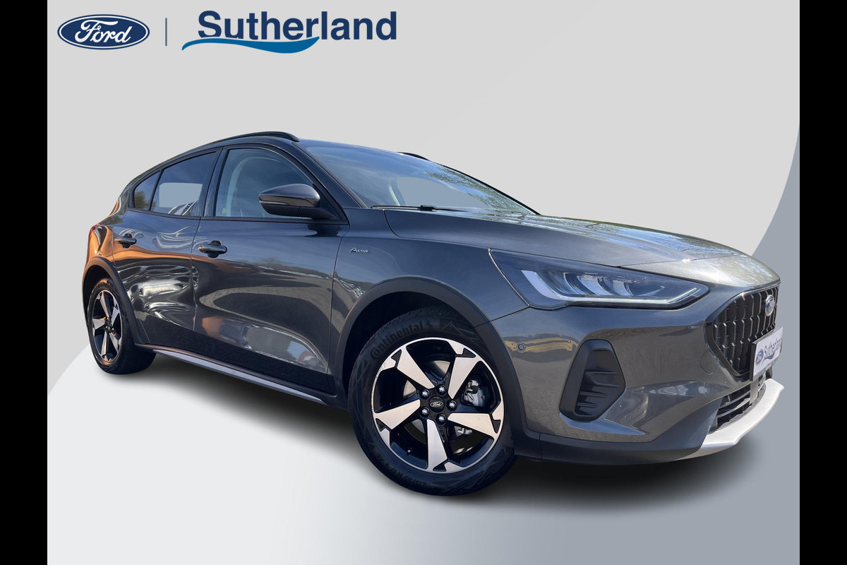Ford Focus 1.0 EcoBoost Active | 155pk Automaat | Adaptive cruise control | Winter Pack | Dodehoeksensoren | Camera | Privacy glass Ford Focus 1.0 EcoBoost Active | 155pk Automaat | Adaptive cruise control | Winter Pack | Dodehoeksensoren | Camera | Privacy glass