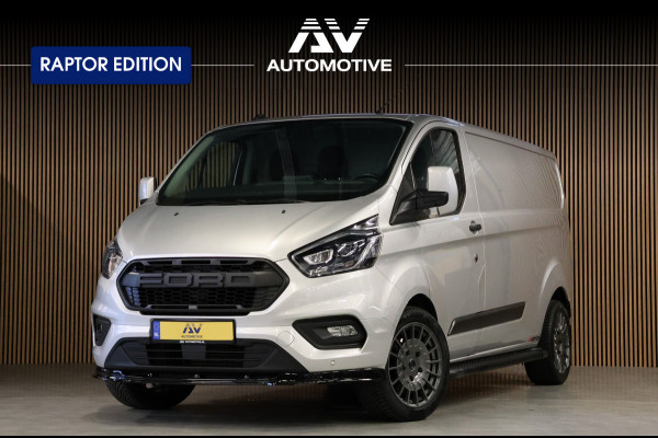 Ford Transit Custom 320 2.0 TDCI L2H1 Raptor Edition | Bi-Xenon | CarPlay | Navigatie | Camera | Stoelverwarming | Dodehoek detector | Lane Assist | DAB | Werkplaatsinrichting | 3-Zitter | Dealer onderhouden | Nieuwe APK