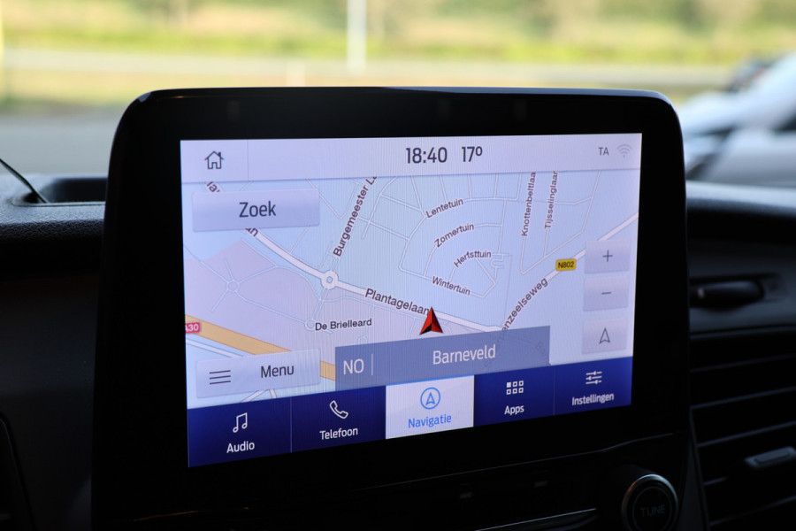 Ford Transit Custom 320 2.0 TDCI L2H1 Raptor Edition | Bi-Xenon | CarPlay | Navigatie | Camera | Stoelverwarming | Dodehoek detector | Lane Assist | DAB | Werkplaatsinrichting | 3-Zitter | Dealer onderhouden | Nieuwe APK