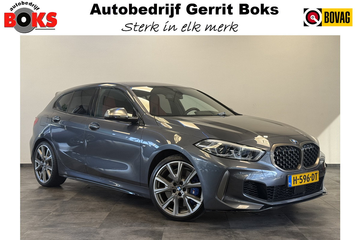 BMW 1-serie M135i xDrive High Executive Edition 306PK Headup Display Sportuitlaat Navigatie PDC VCP Cruise Control 19LMV Volleder interieur Schaal stoelen BMW 1-serie M135i xDrive High Executive Edition 306PK Headup Display Sportuitlaat Navigatie PDC VCP Cruise Control 19LMV Volleder interieur Schaal stoelen