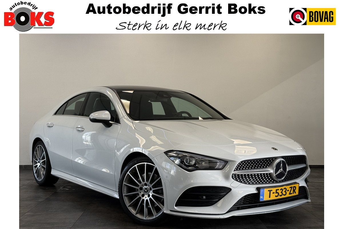 Mercedes-Benz CLA-Klasse 200 AMG Line Panoramadak Full-led Sfeerverlichting Mercedes-Benz CLA-Klasse 200 AMG Line Panoramadak Full-led Sfeerverlichting
