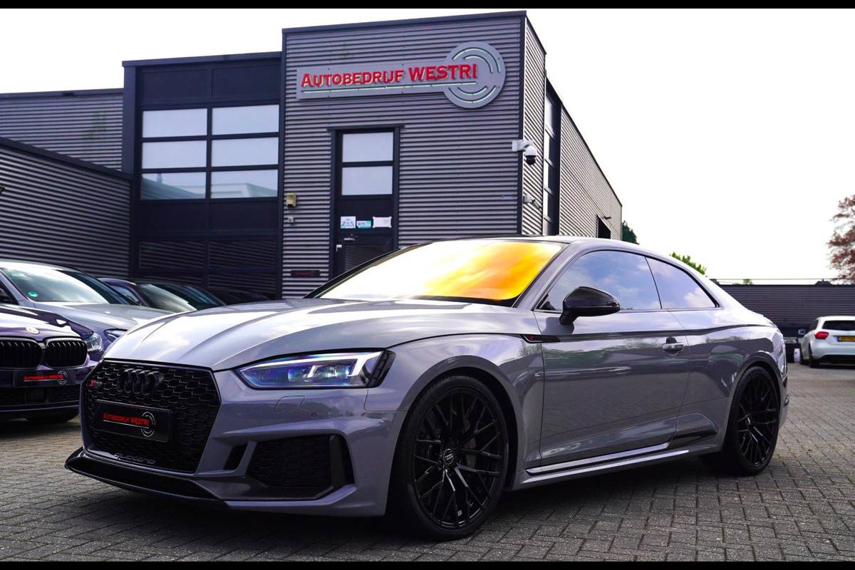 Audi RS5 Coupé 2.9 TFSI RS 5 Quattro | Keramische remmerij | Carbon binnen+buiten | Massage stoelen | HUD | Bang&Olufsen | Virtual Audi RS5 Coupé 2.9 TFSI RS 5 Quattro | Keramische remmerij | Carbon binnen+buiten | Massage stoelen | HUD | Bang&Olufsen | Virtual