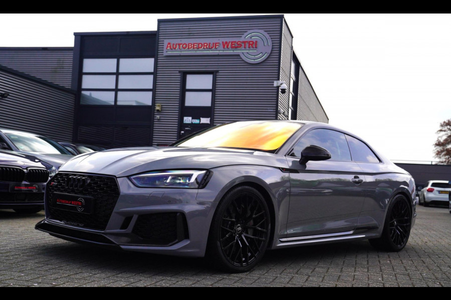 Audi RS5 Coupé 2.9 TFSI RS 5 Quattro | Keramische remmerij | Carbon binnen+buiten | Massage stoelen | HUD | Bang&Olufsen | Virtual