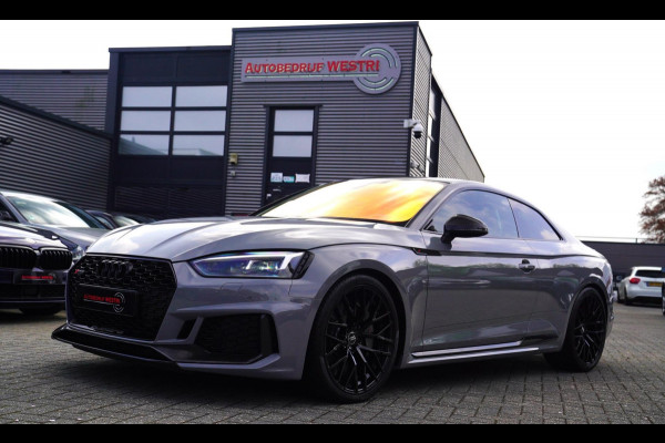 Audi RS5 Coupé 2.9 TFSI RS 5 Quattro | Keramische remmerij | Carbon binnen+buiten | Massage stoelen | HUD | Bang&Olufsen | Virtual