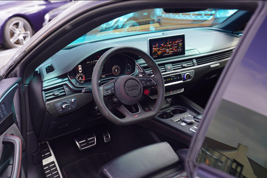 Audi RS5 Coupé 2.9 TFSI RS 5 Quattro | Keramische remmerij | Carbon binnen+buiten | Massage stoelen | HUD | Bang&Olufsen | Virtual